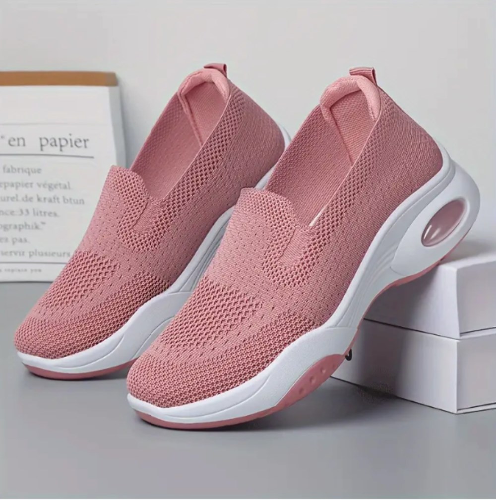 Orthopädische Slip-On Sneakers - Rosa