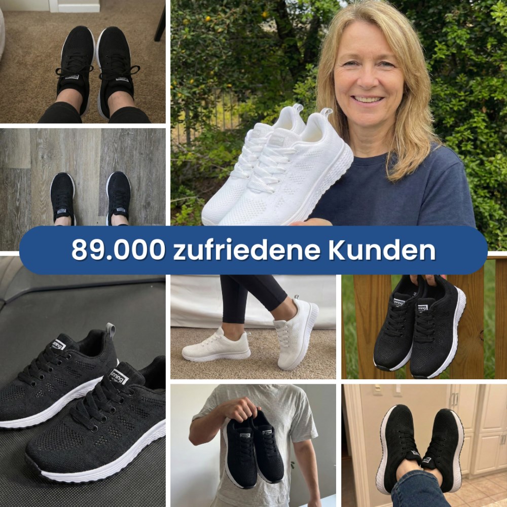 Orthopädische Freizeitschuhe - Orthoflex für Damen - Schwarz