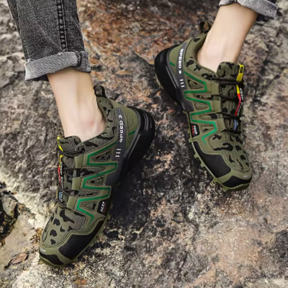 Orthopädische Wanderschuh - ErgoFlex - Unisex - Grün