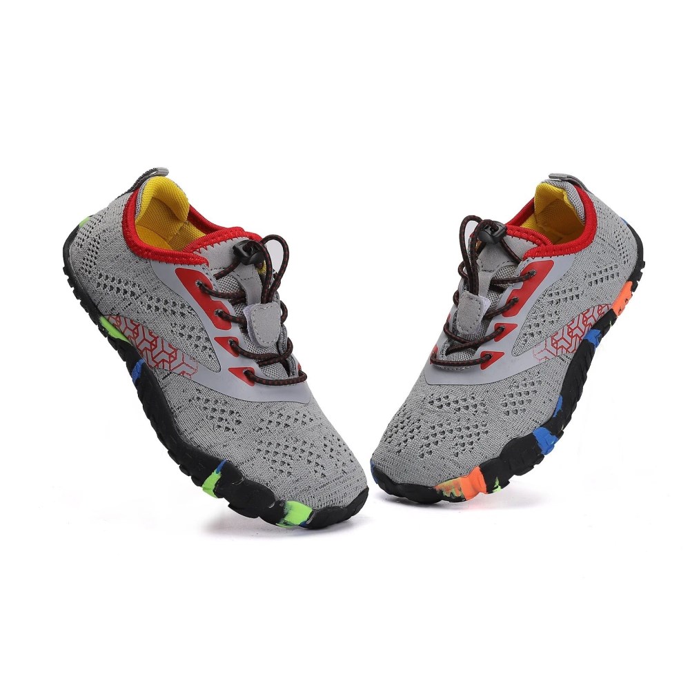 Orthopädische Kinder Barfußschuhe – FreiLauf Kids - Grau