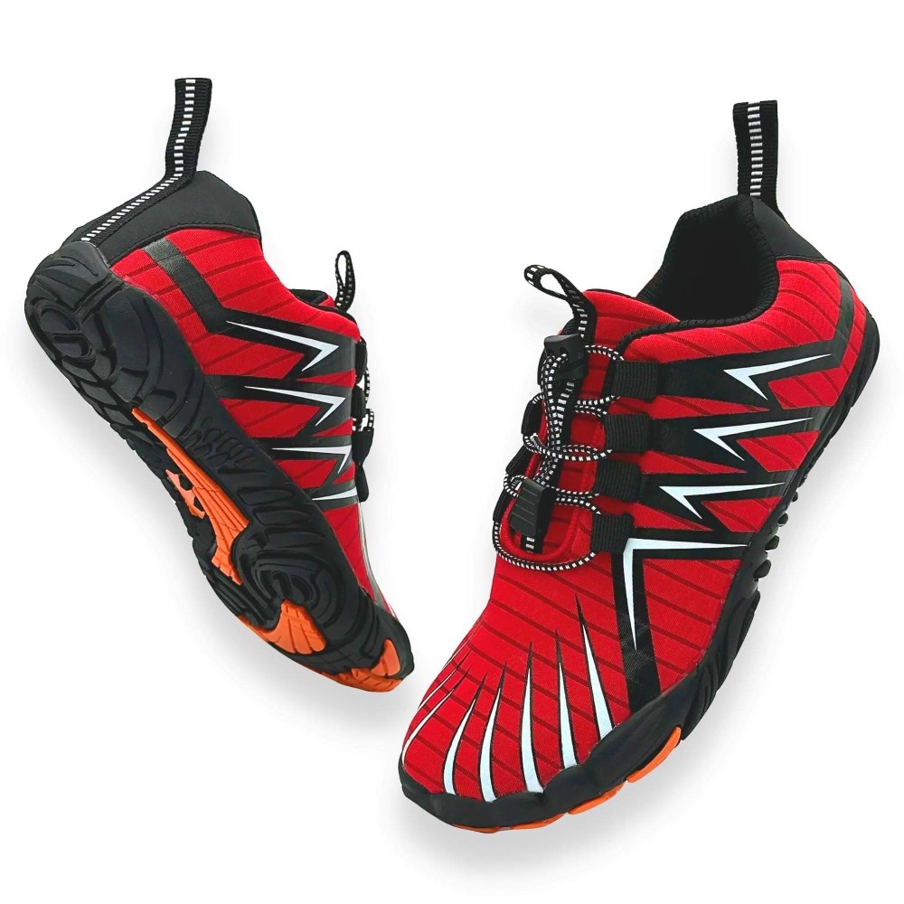 Orthopädische Gesunde & bequeme Barfußschuhe - ErgoFlex - Rot